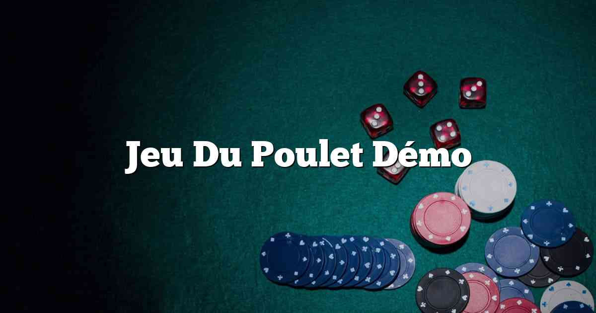 Profitez du Jeu du Poulet sur MyStake