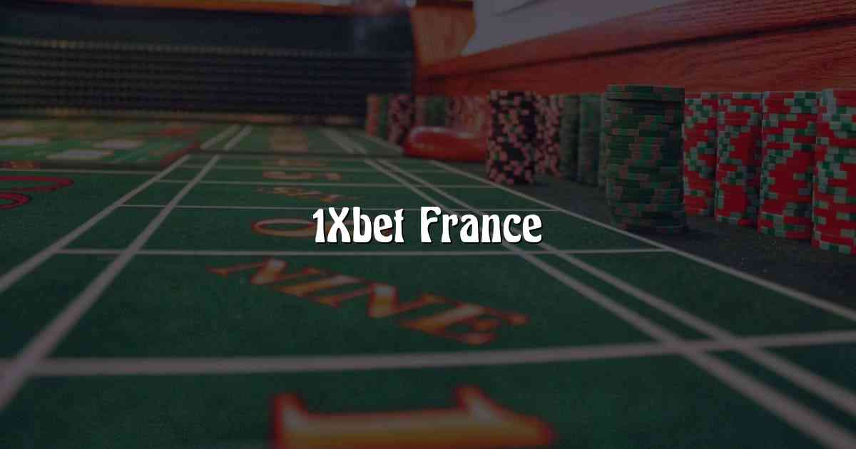 1Xbet France